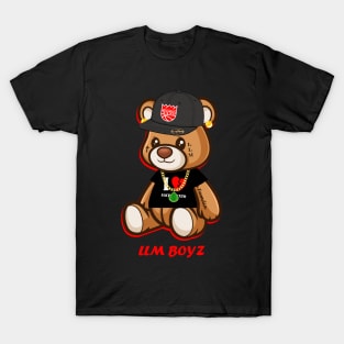 LLM BOYZ BEAR RED T-Shirt